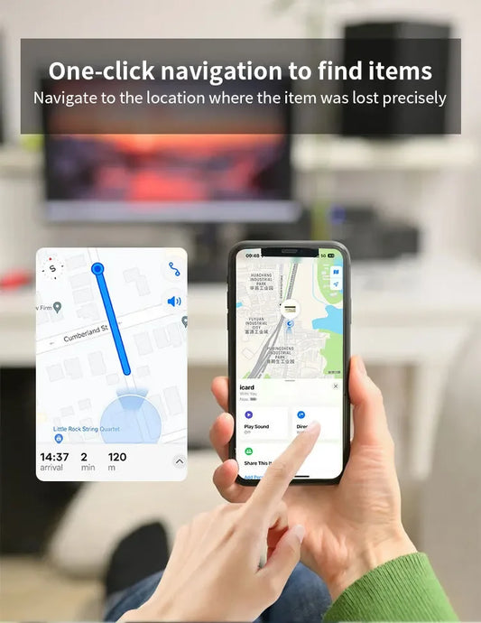 Android Smart Tag Bluetooth Tracker, Anti-Lost GPS Wallet Key Finder